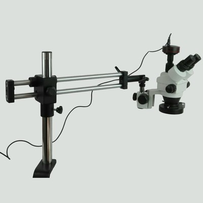 2300V8 ball bearing stand stereo zoom microscope